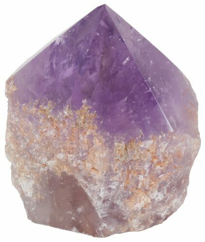 Polished Amethyst Crystal Point - Brazil #46051